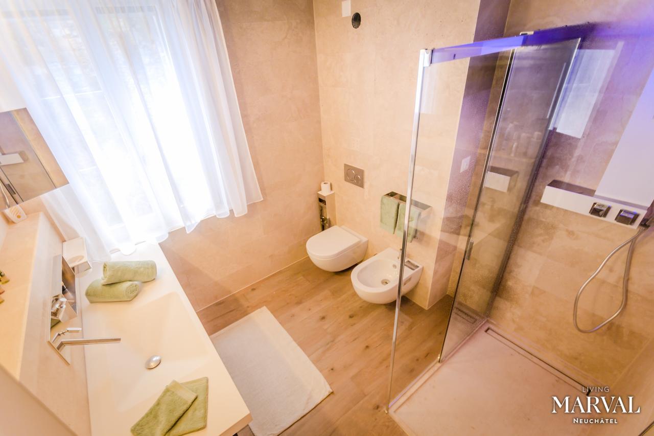 Les Galeries Marval Aparthotel Neuchatel Bagian luar foto